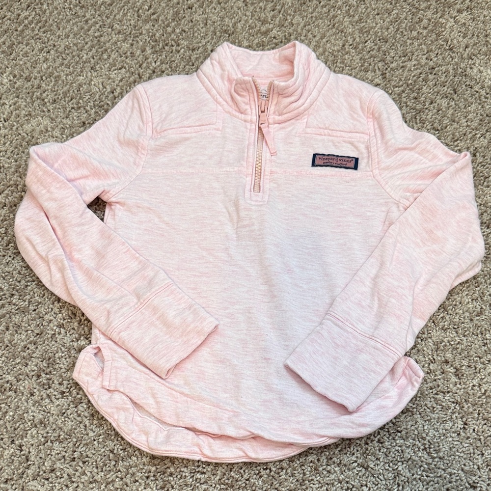 Vineyard Vines Kids Pink and White Sweatshirt Trio - Picture 7 of 9